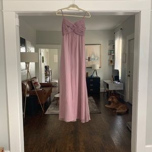 BHLDN lilac mauve bridesmaid dress size XS